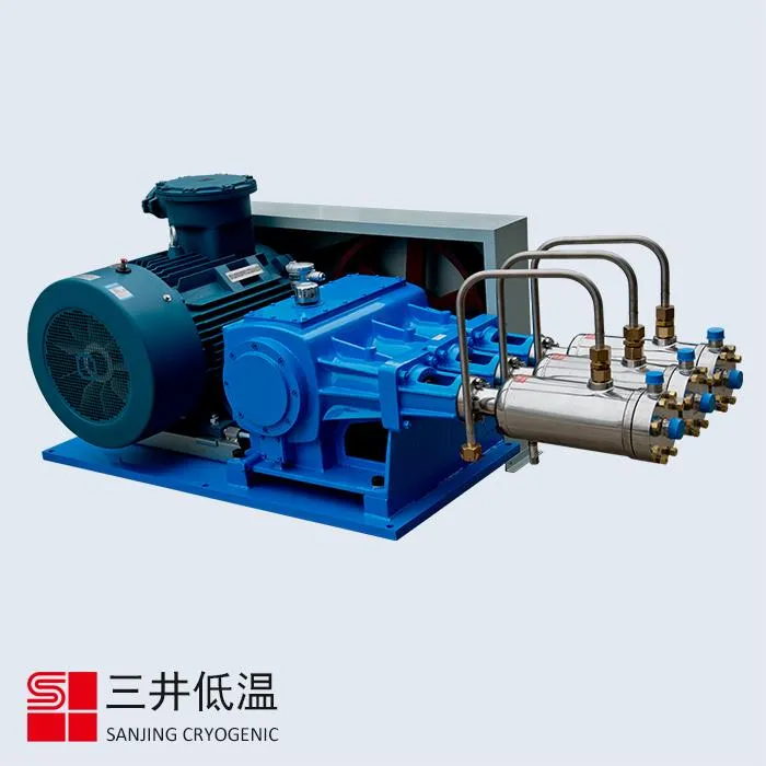 P51-Triple IG 2000-5000L Pompa Piston reciprocating untuk LOX